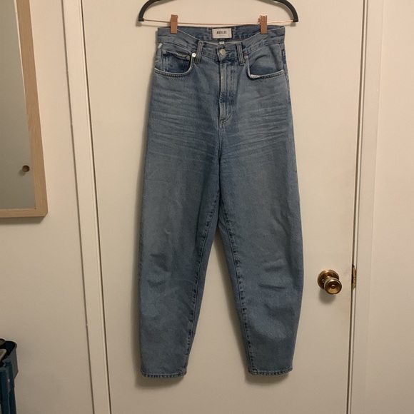 SOLD agolde balloon jeans size 24 - Picture 3 of 9